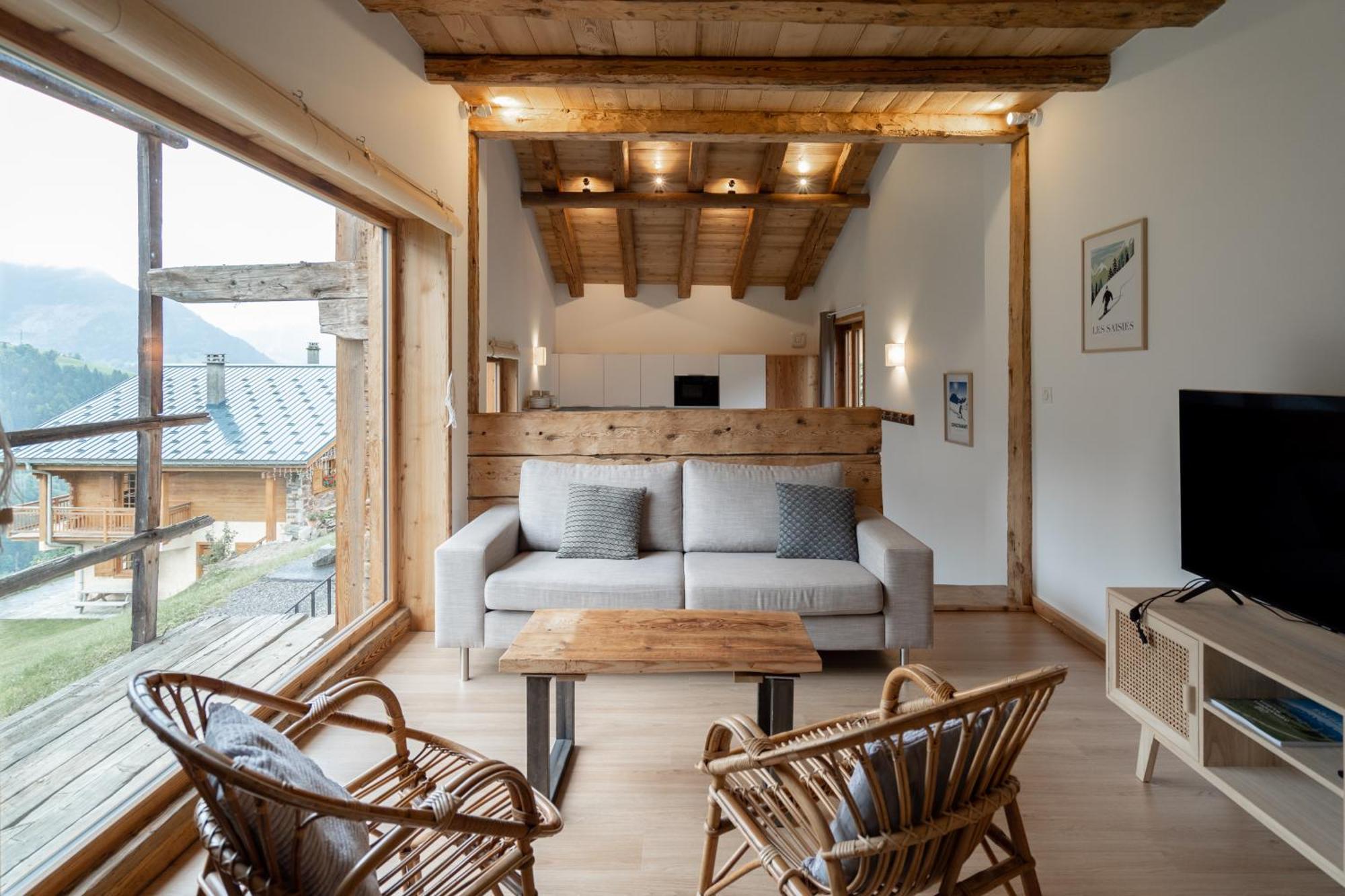 La Ferme D'Hauteluce - Chalets Exteriér fotografie